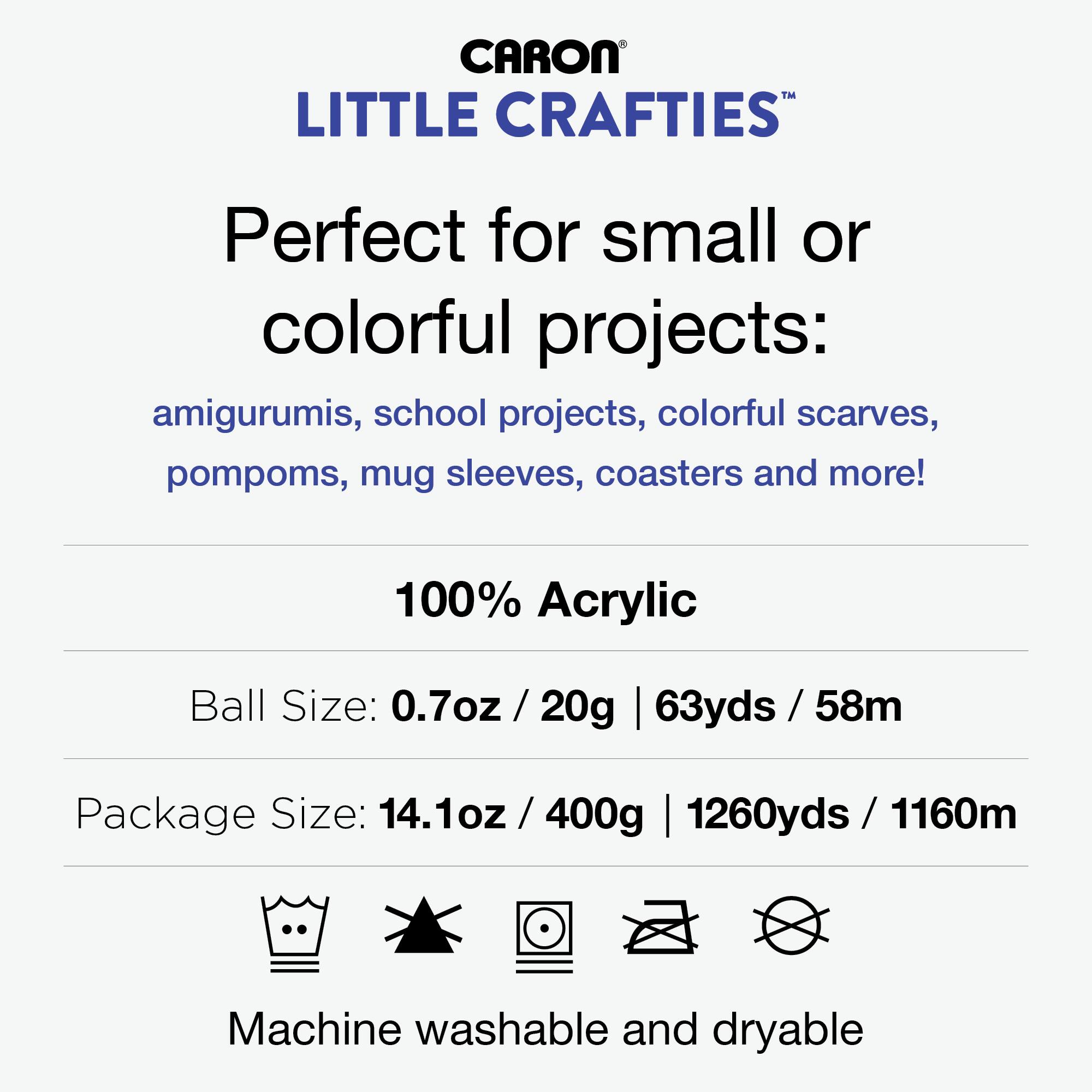 20 Pack Caron® Little Crafties™ Yarn